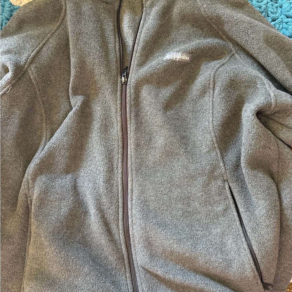 Columbia Charcoal Fleece Jacket